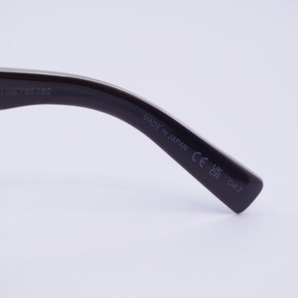 Saint Laurent SL620 005 Sunglasses Havana Round Frame, Brown Gradient Lenses - Picture 7 of 10